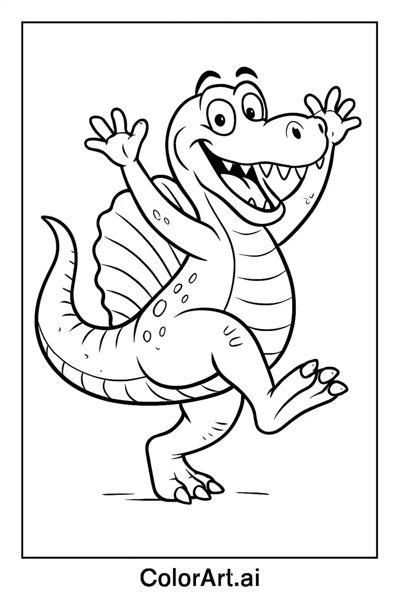 a-cheerful-cartoon-crocodile-dinosaur-coloring-page