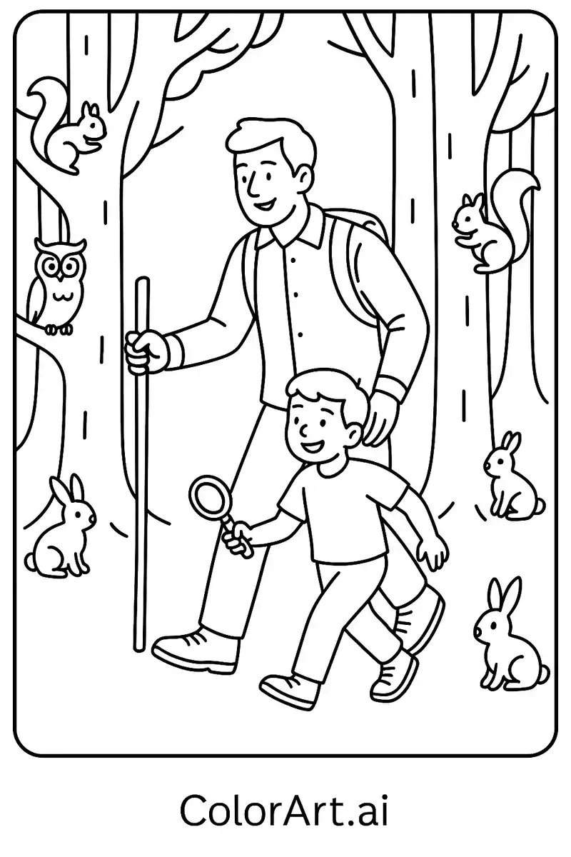 hiking-in-father-s-day-coloring-page